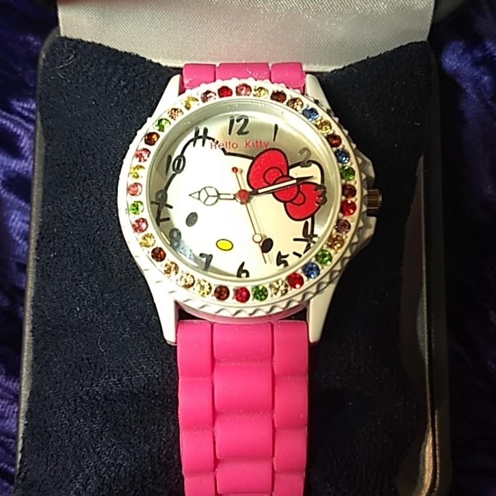 Hello Kitty Face Watch